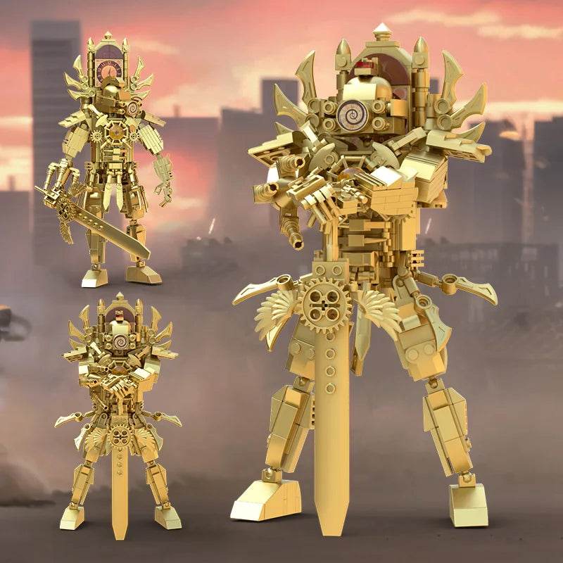 MOC Skibidi Toilet Building Blocks Set For Kids Gifts Building Bricks MOC - ToylandEU