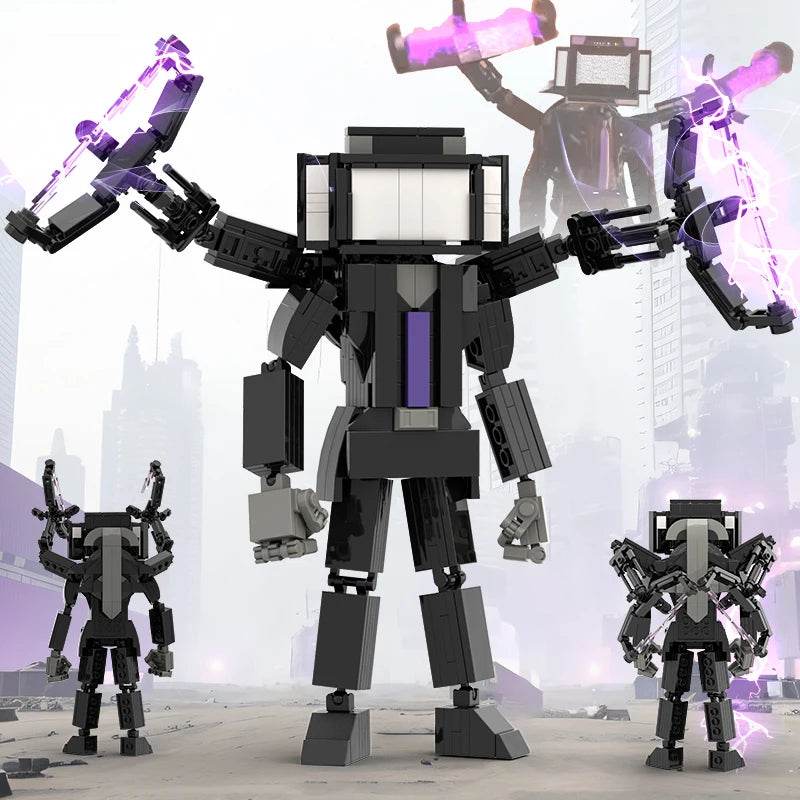 MOC Skibidi Toilet Building Blocks Set For Kids Gifts Building Bricks MOC - ToylandEU