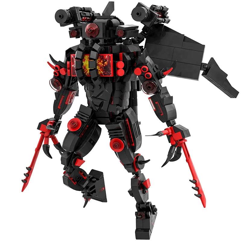 MOC Skibidi Toilet Building Blocks Set for Kids Titan Cameraman Speakerman Model Classic Toys for Boys Birthday Christmas Gifts - ToylandEU