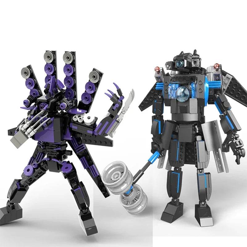 MOC Skibidi Toilet Building Blocks Set for Kids Titan Cameraman Speakerman Model Classic Toys for Boys Birthday Christmas Gifts - ToylandEU