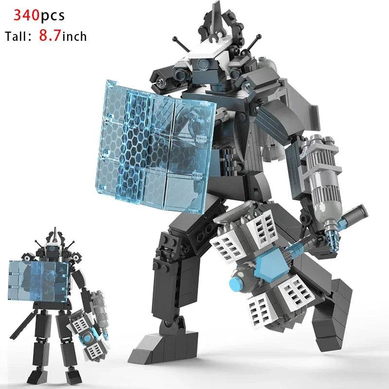 MOC Skibidi Toilet Building Blocks Set for Kids Titan Cameraman Speakerman Model Classic Toys for Boys Birthday Christmas Gifts - ToylandEU