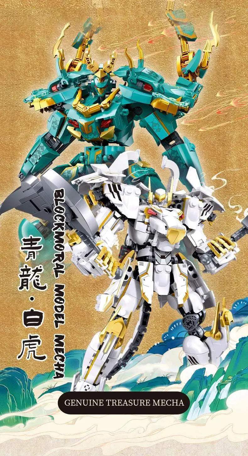 Sluban Qinglong King Mecha Building Blocks Classic Figure Set - ToylandEU