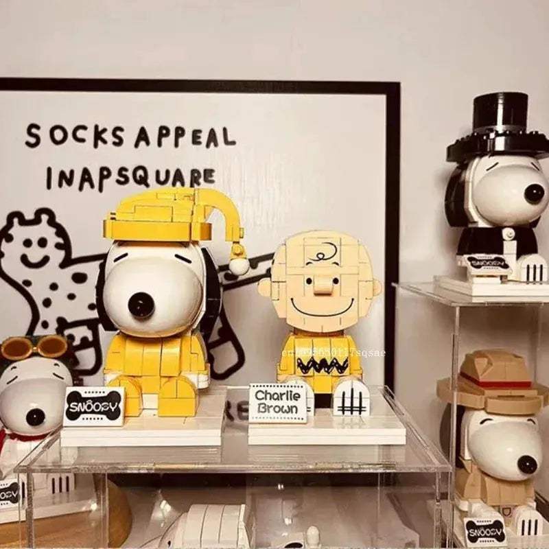MOC Snoopy Building Blocks Lego Compatible Collectible Model Kit - ToylandEU