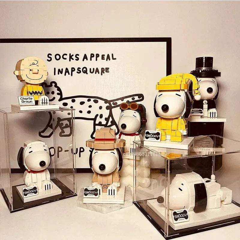 MOC Snoopy Building Blocks Lego Compatible Collectible Model Kit - ToylandEU