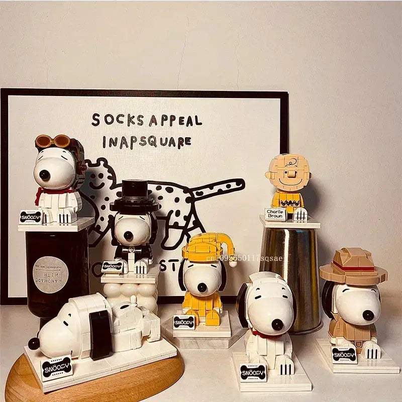 MOC Snoopy Building Blocks Lego Compatible Collectible Model Kit - ToylandEU