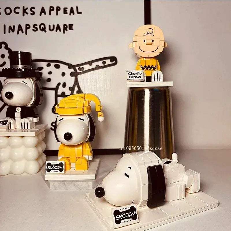 MOC Snoopy Building Blocks Lego Compatible Collectible Model Kit - ToylandEU
