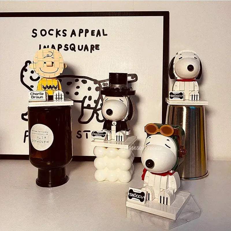 MOC Snoopy Building Blocks Lego Compatible Collectible Model Kit - ToylandEU