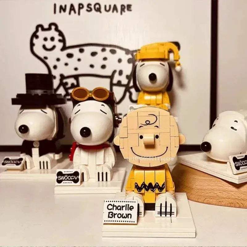 MOC Snoopy Building Blocks Lego Compatible Collectible Model Kit - ToylandEU