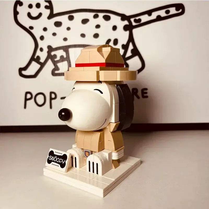 MOC Snoopy Building Blocks Lego Compatible Collectible Model Kit - ToylandEU