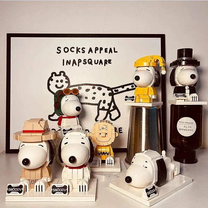 MOC Snoopy Building Blocks Lego Compatible Collectible Model Kit - ToylandEU