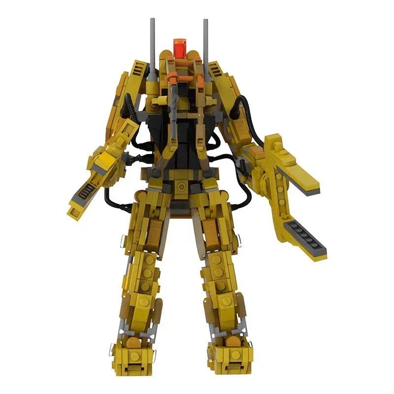 MOC Space Aliened Mecha Robot Model Predator Mini P-5000 Set - ToylandEU