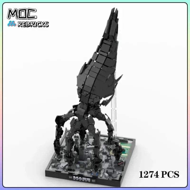 Space Building Blocks Spacecraft Model Kit For DIY Fun - ToylandEU