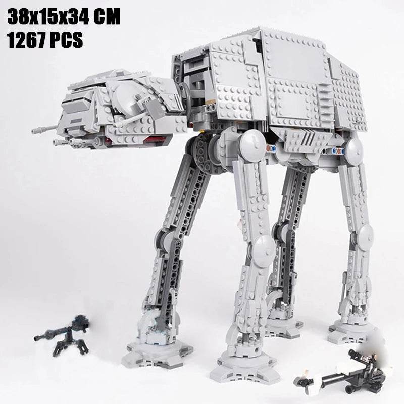 MOC Space Movie AT-AT Building Blocks Bricks DIY Model Modified from 75288 with Figures Toys for Children Christmas Gifts - ToylandEU