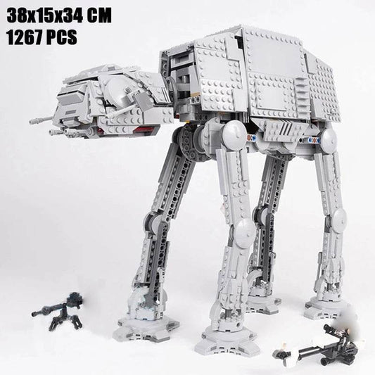MOC Space Movie AT-AT Building Blocks Bricks DIY Model Modified from 75288 with Figures Toys for Children Christmas Gifts - ToylandEU
