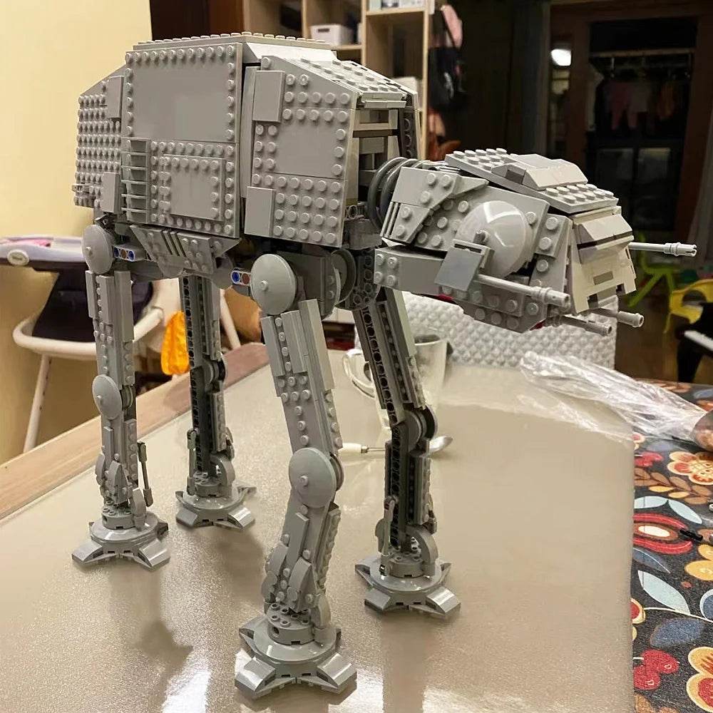 MOC Space Movie AT-AT Building Blocks Bricks DIY Model Modified from 75288 with Figures Toys for Children Christmas Gifts - ToylandEU