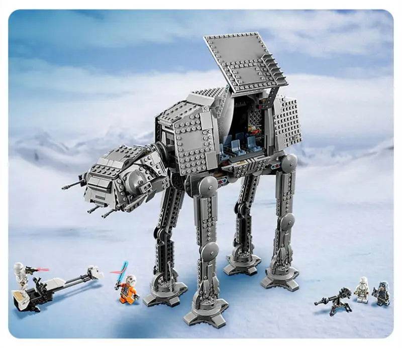 MOC Space Movie AT-AT Building Blocks Bricks DIY Model Modified from 75288 with Figures Toys for Children Christmas Gifts - ToylandEU