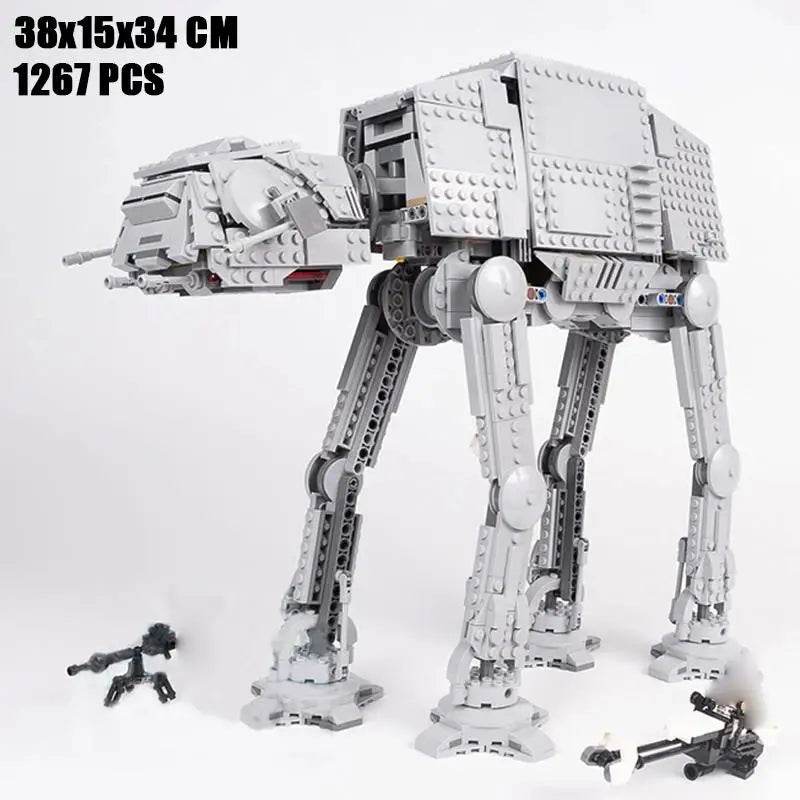 MOC Space Movie AT-AT Building Blocks Bricks DIY Model Modified from 75288 with Figures Toys for Children Christmas Gifts - ToylandEU