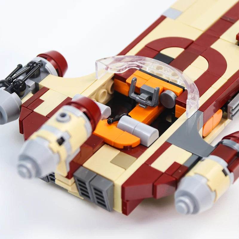 MOC Space Movie Luke's X-34 SoroSuub Landspeeder Set - ToylandEU