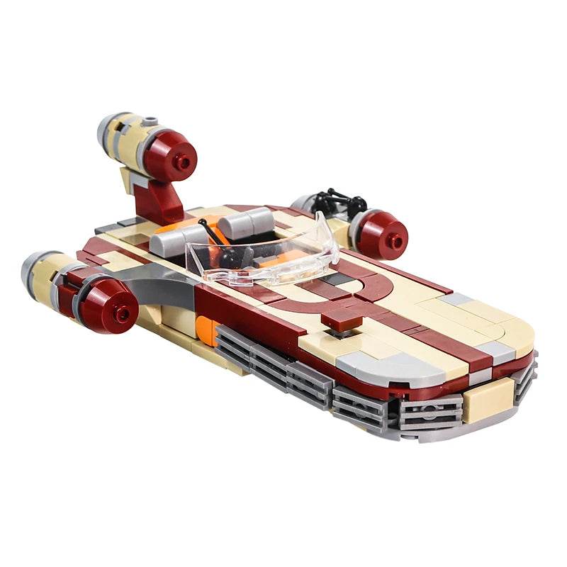 MOC Space Movie Luke's X-34 SoroSuub Landspeeder Set - ToylandEU