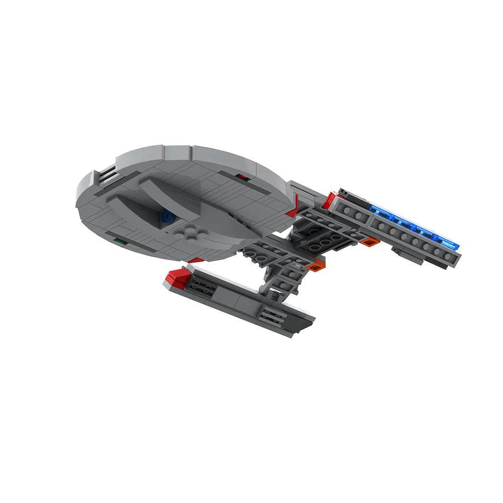 MOC Space Ship World Space Trek Enterprise NCC-1701 Building Blocks Gift - ToylandEU