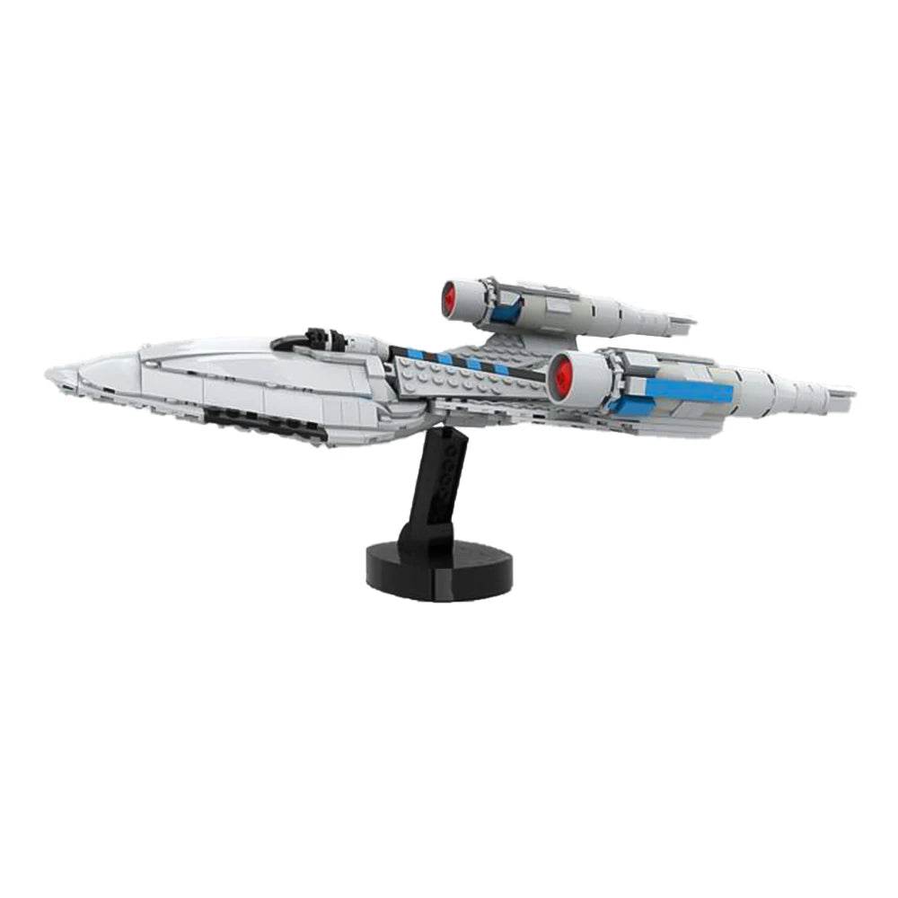 MOC Space Ship World Space Trek Enterprise NCC-1701 Building Blocks Gift - ToylandEU
