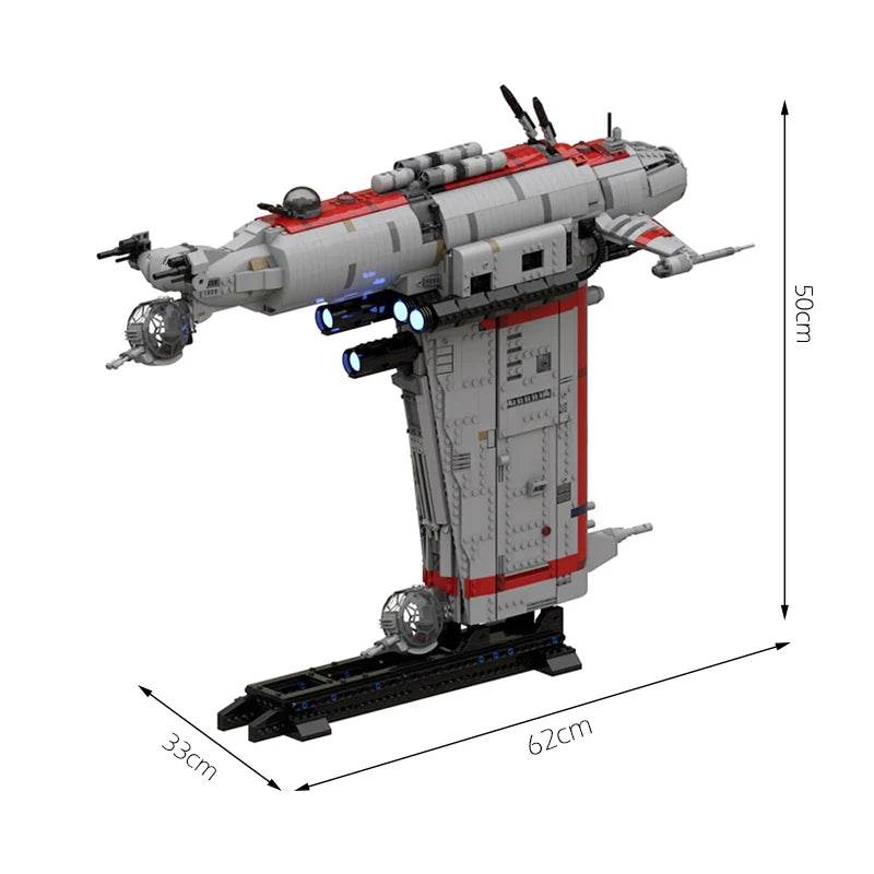 MOC Space Shuttle Spaceship MG-100 StarFortress 2982PCS Building Bricks MOC - ToylandEU