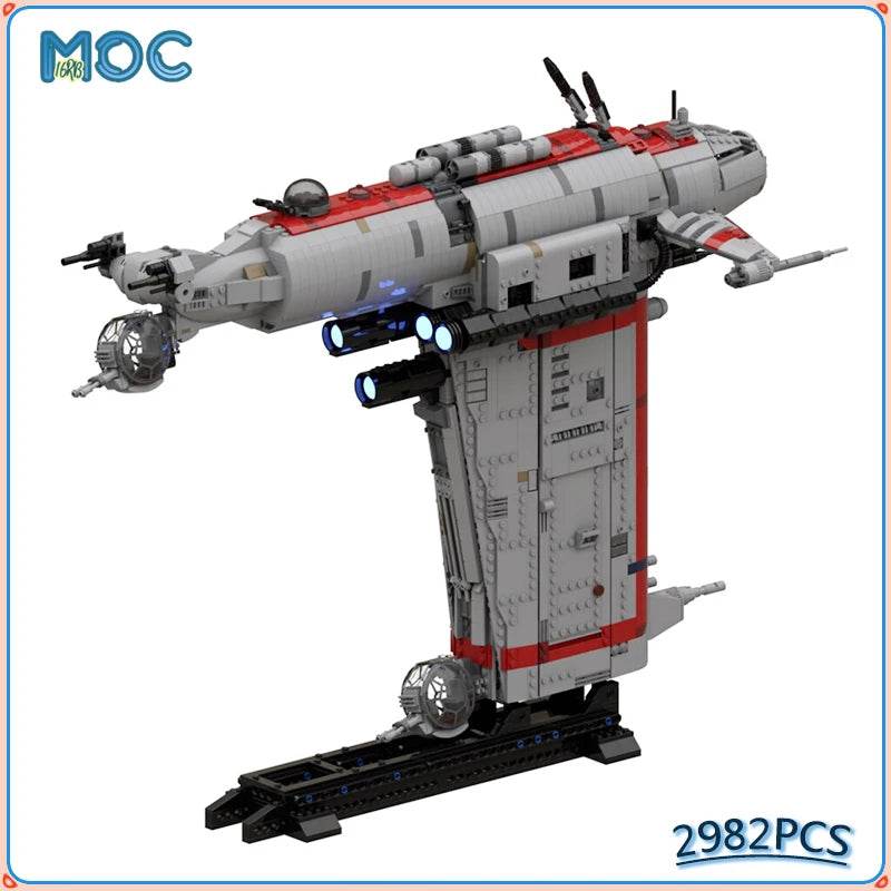 MOC Space Shuttle Spaceship MG-100 StarFortress 2982PCS Building Bricks MOC - ToylandEU