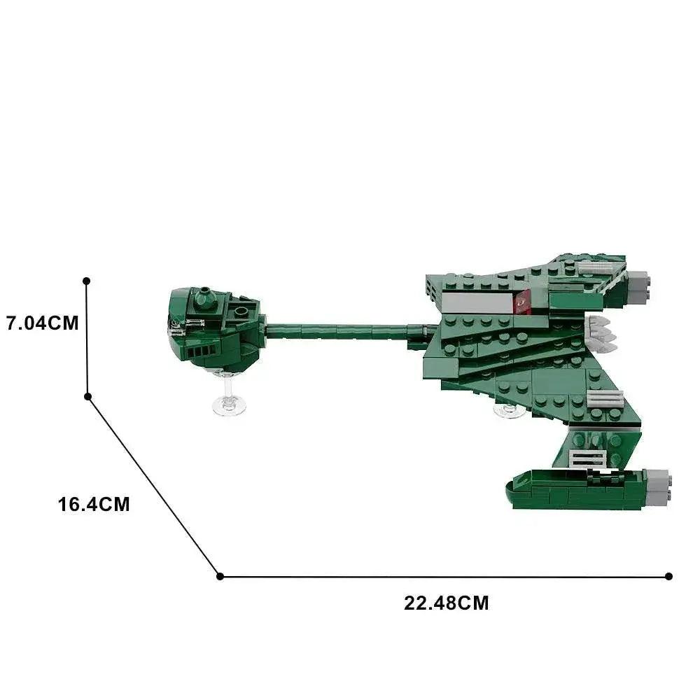  MOC Space Trek Klingon D7 Battle Cruiser Building Block Toys Building Bricks MOC -  ToylandEU™