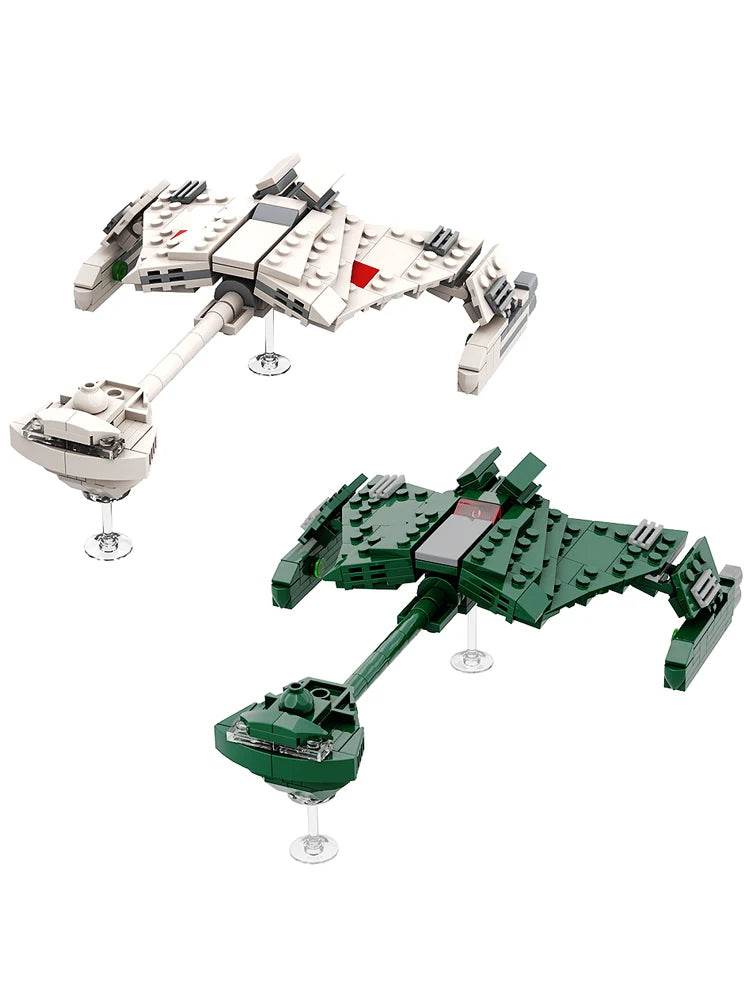 MOC Space Trek Klingon D7 Battle Cruiser Building Block Toys Building Bricks MOC - ToylandEU