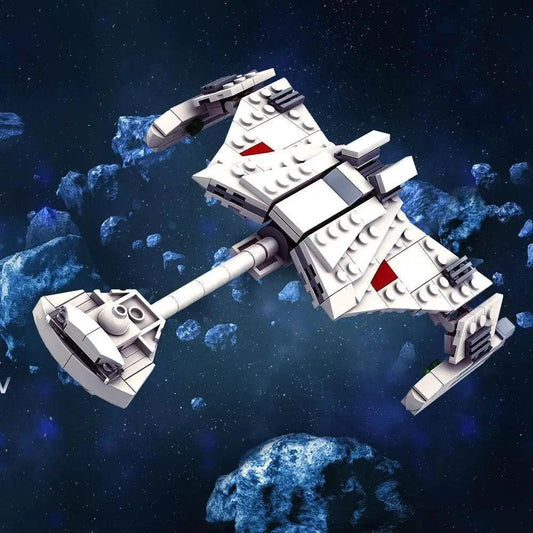  MOC Space Trek Klingon D7 Battle Cruiser Model Bricks Gift Building Bricks MOC -  ToylandEU™