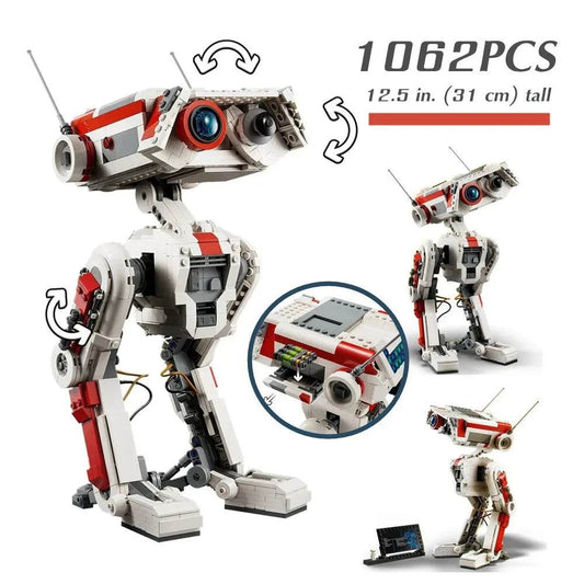 MOC Space War BD-1 Robot Posable Droid Figure Model 75335 Building Bricks MOC - ToylandEU