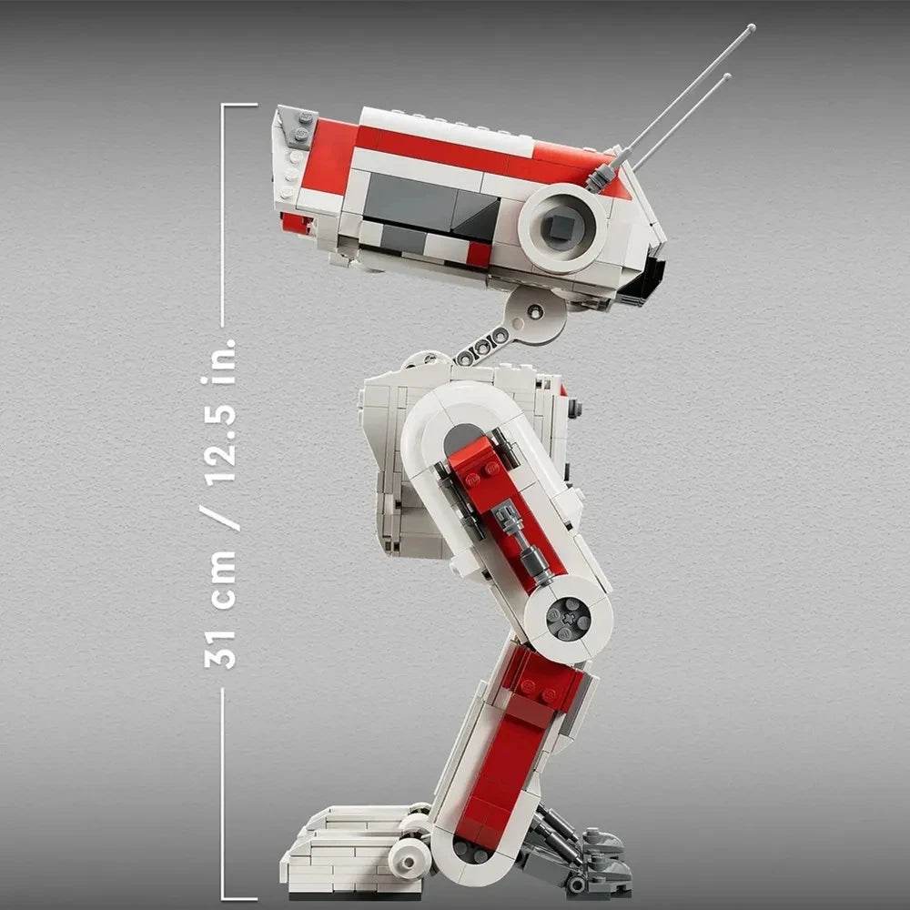 MOC Space War BD-1 Robot Posable Droid Figure Model 75335 Building Bricks MOC - ToylandEU