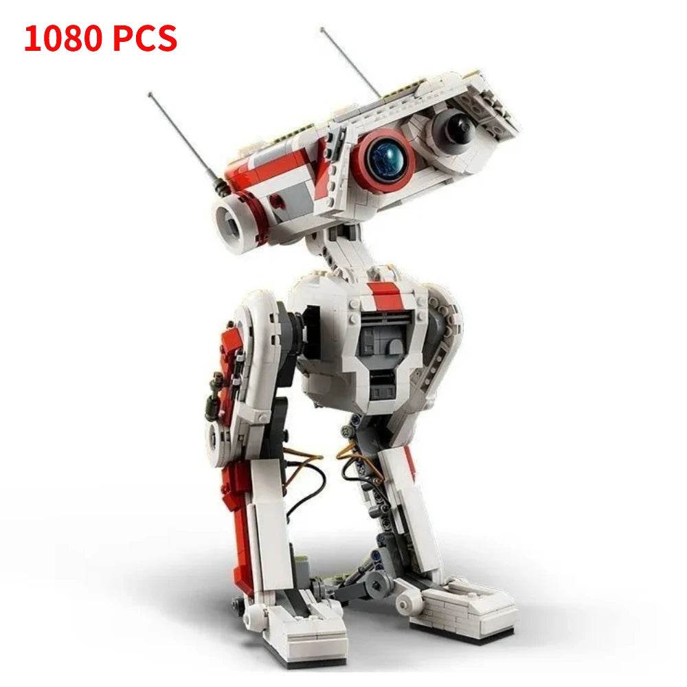 MOC Space War BD-1 Robot Posable Droid Figure Model 75335 Building Bricks MOC - ToylandEU