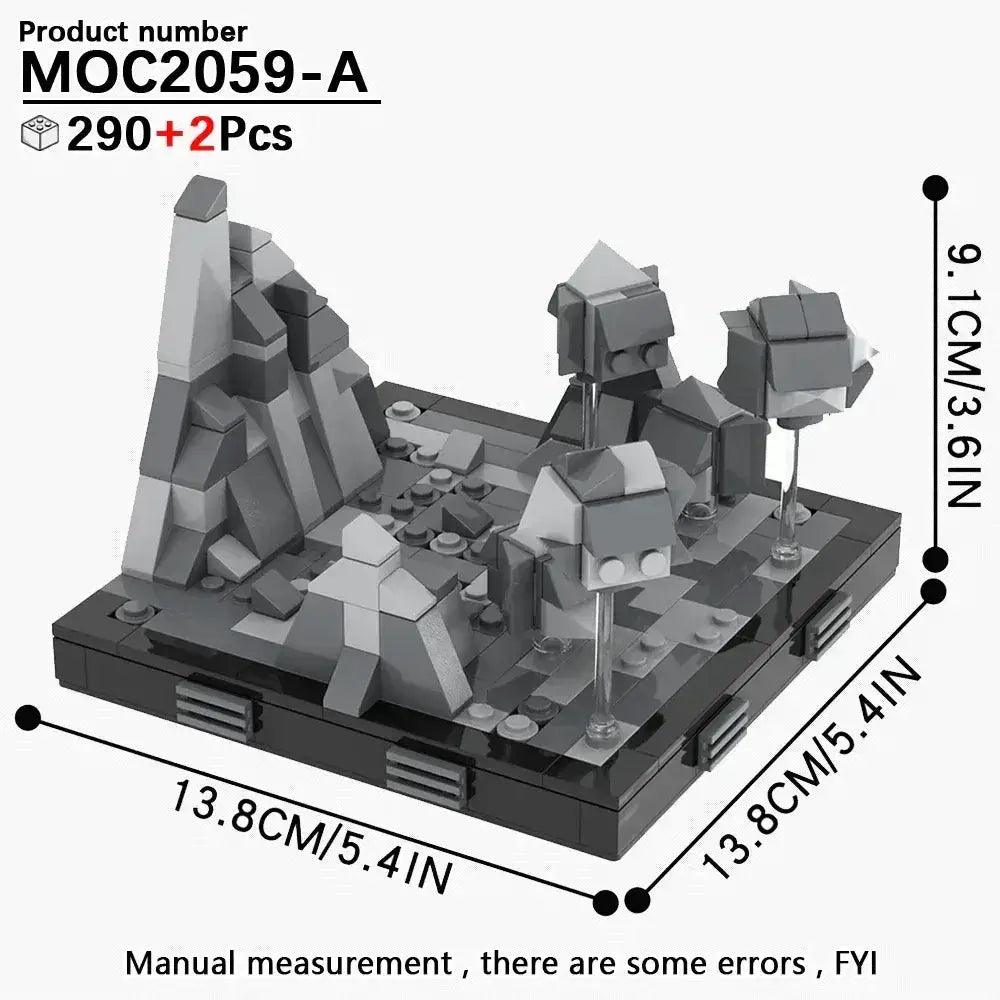  MOC Space War Dueling Arena Building Blocks Set Complete -  ToylandEU™