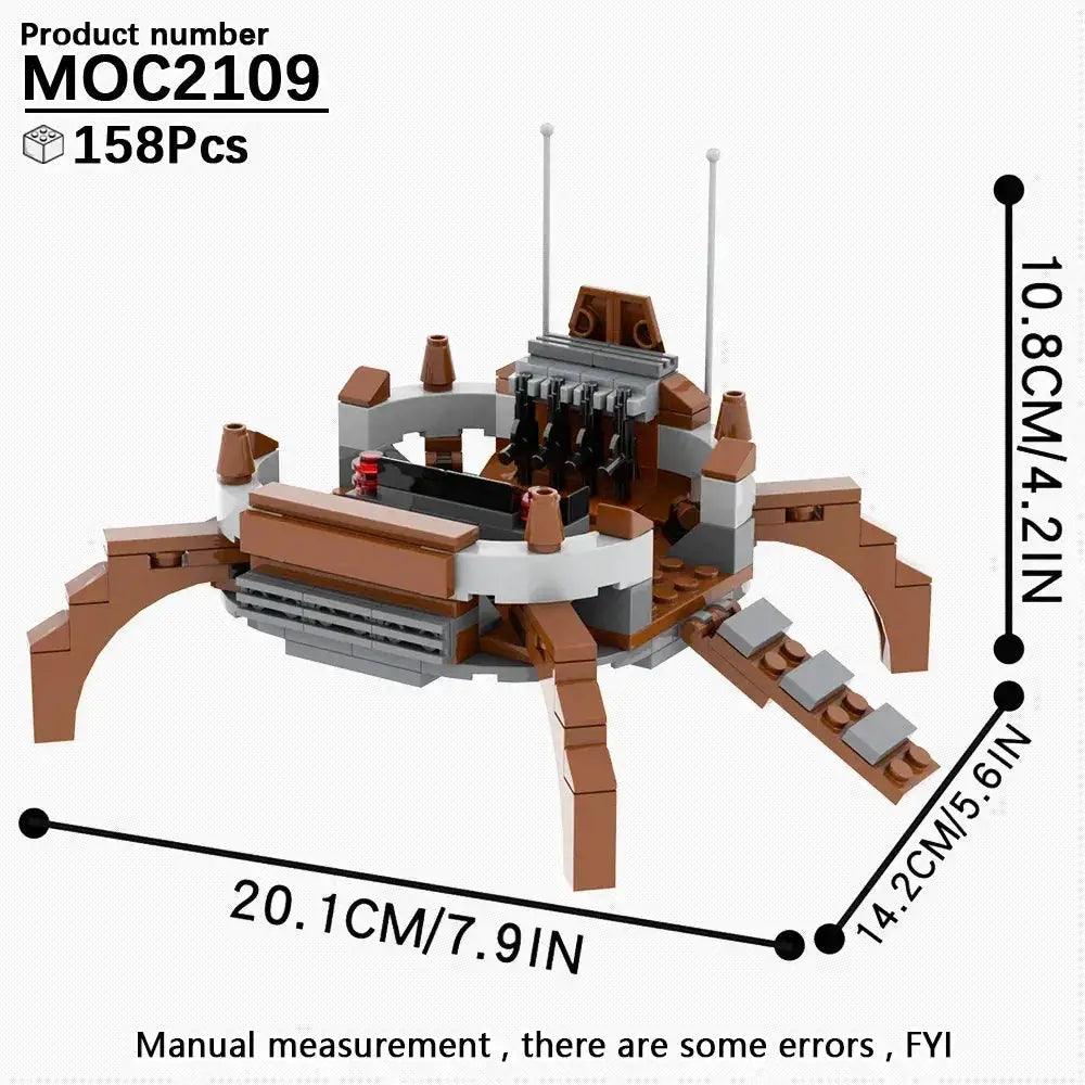  MOC Space War Dueling Arena Building Blocks Set Complete -  ToylandEU™