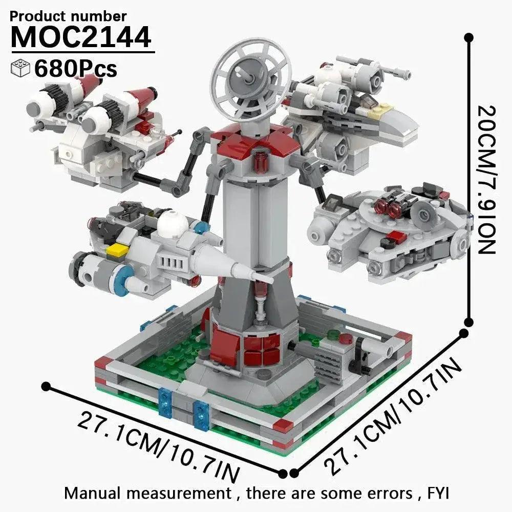  MOC Space War Dueling Arena Building Blocks Set Complete -  ToylandEU™