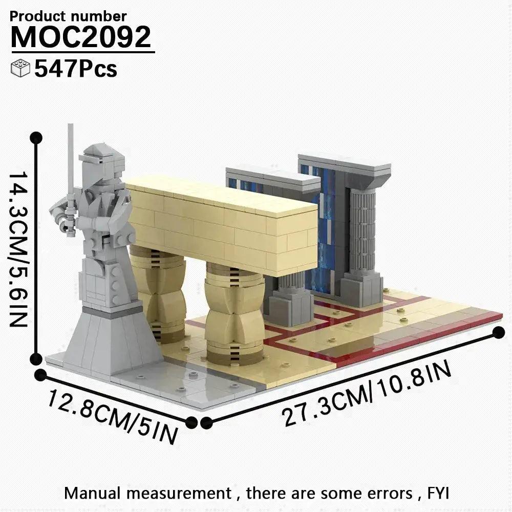  MOC Space War Dueling Arena Building Blocks Set Complete -  ToylandEU™