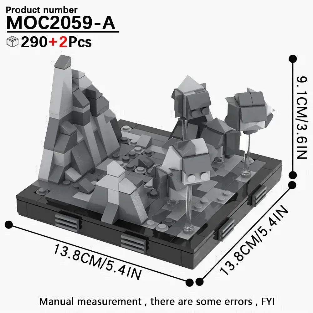 Space War Dueling Arena Building Blocks Set Complete - ToylandEU