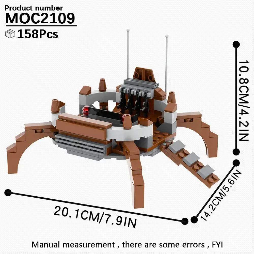 Space War Dueling Arena Building Blocks Set Complete - ToylandEU