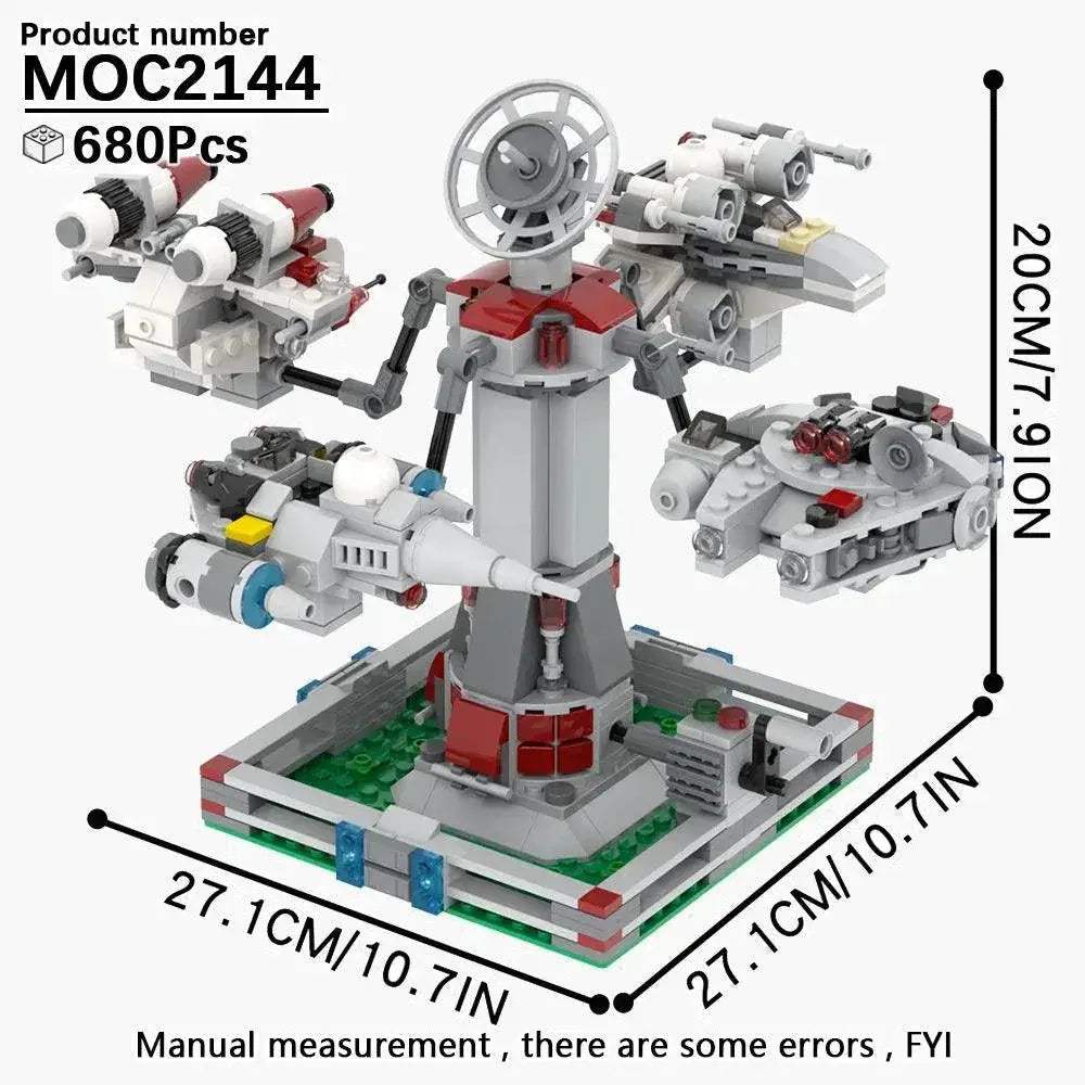 Space War Dueling Arena Building Blocks Set Complete - ToylandEU