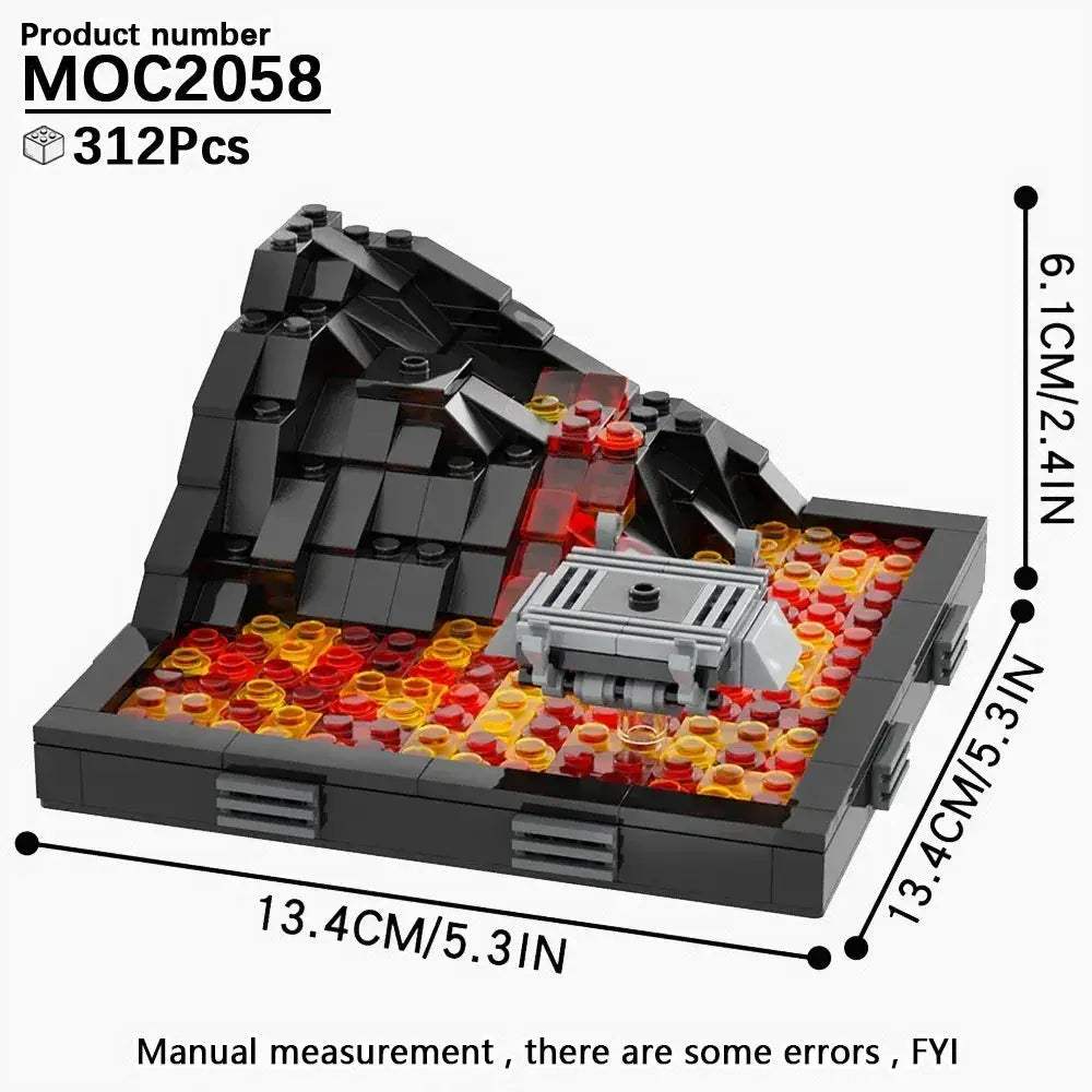 Space War Dueling Arena Building Blocks Set Complete - ToylandEU