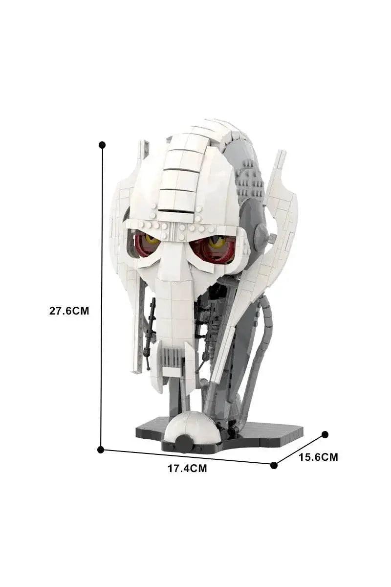  MOC Space War General Grievous Helmet Assembly Brick Building Bricks MOC Gift -  ToylandEU™