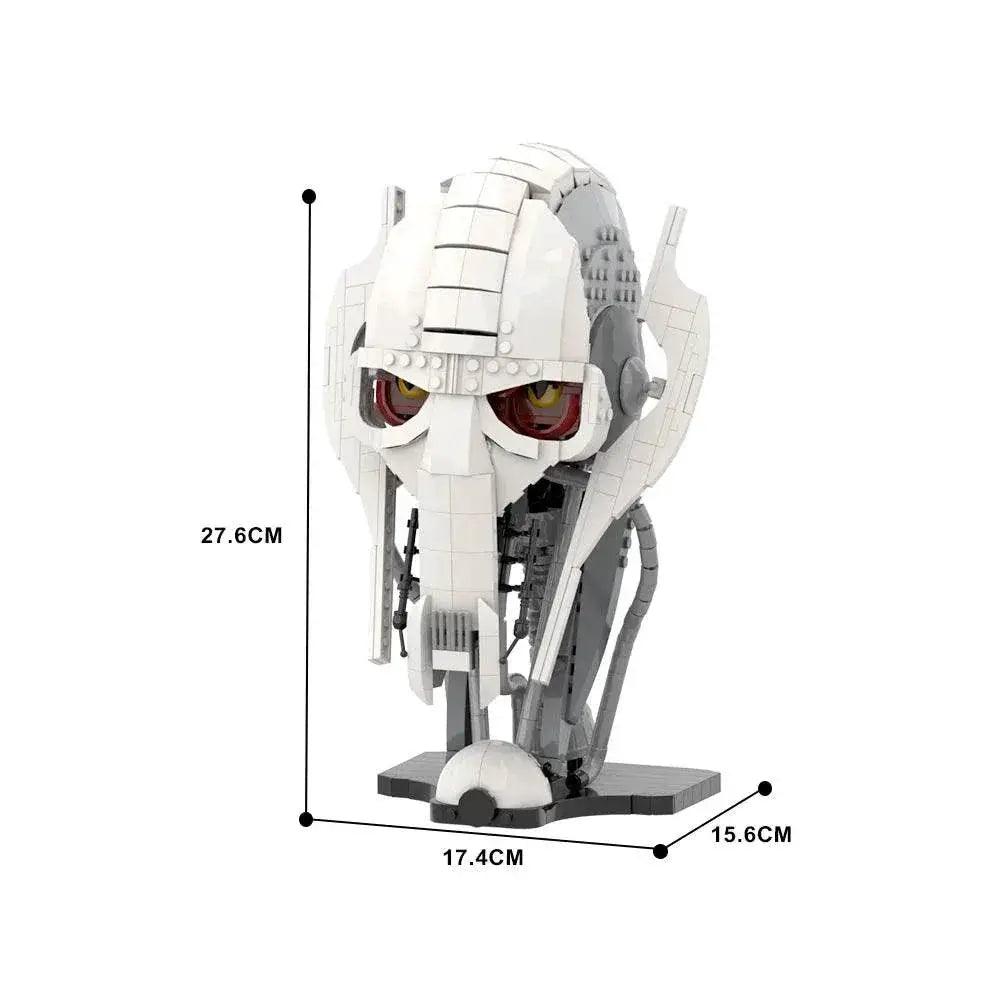  MOC Space War General Grievous Helmet Assembly Brick Building Bricks MOC Gift -  ToylandEU™