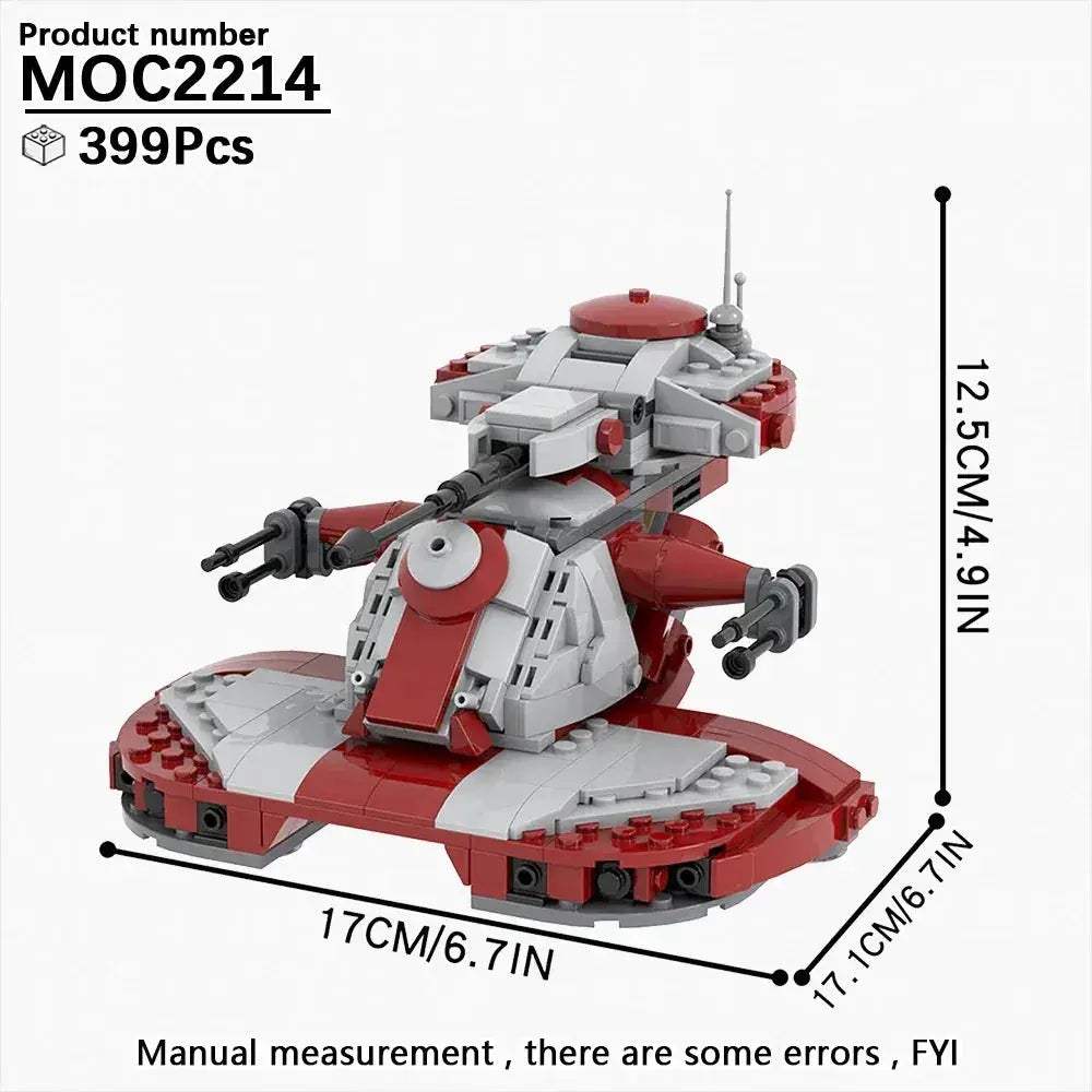 Space War Tank Building Blocks Kit Educational Diorama Toy - ToylandEU