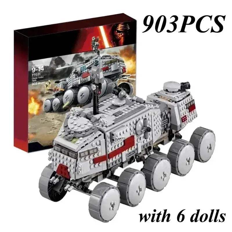 MOC Space War Tank Building Blocks Set With 903 Pieces - ToylandEU