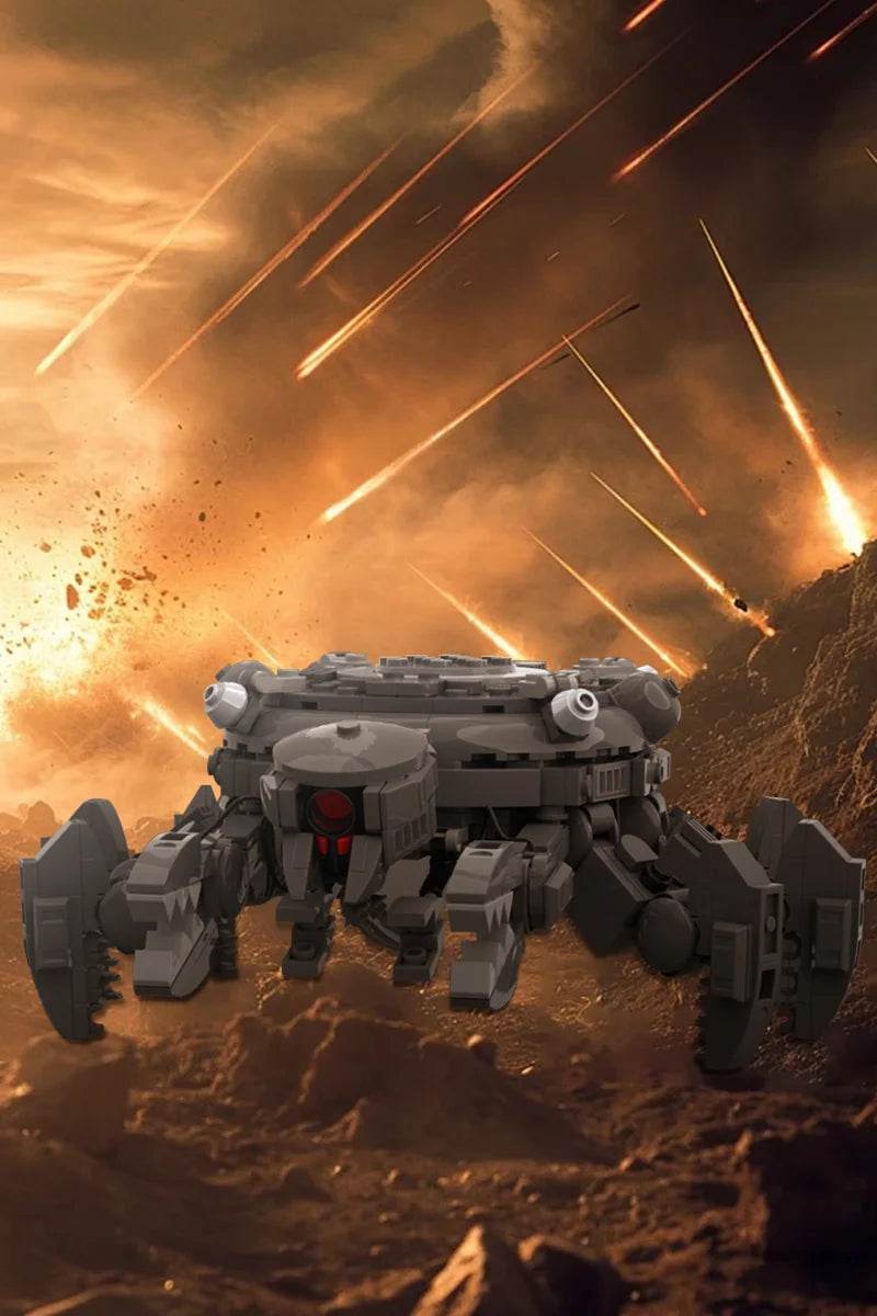 MOC Space Wars Mando Spider Tank Building Blocks Building Bricks MOC Gift - ToylandEU