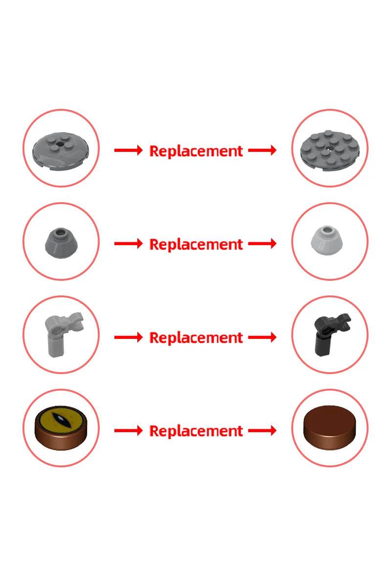 MOC Space Wars Mando Spider Tank Building Blocks Building Bricks MOC Gift - ToylandEU