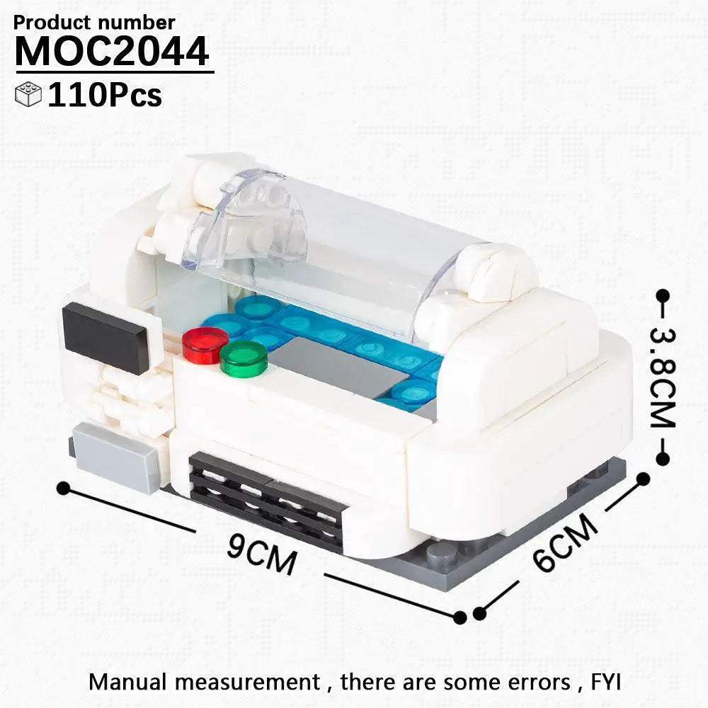 Space Wars Prop Cannon Building Blocks Set DIY Dioramas - ToylandEU