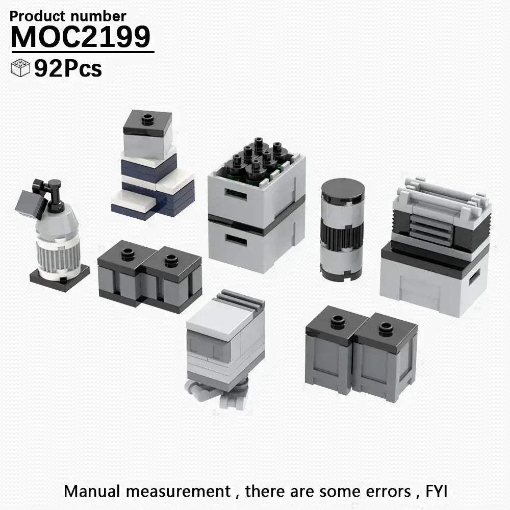 Space Wars Prop Cannon Building Blocks Set DIY Dioramas - ToylandEU