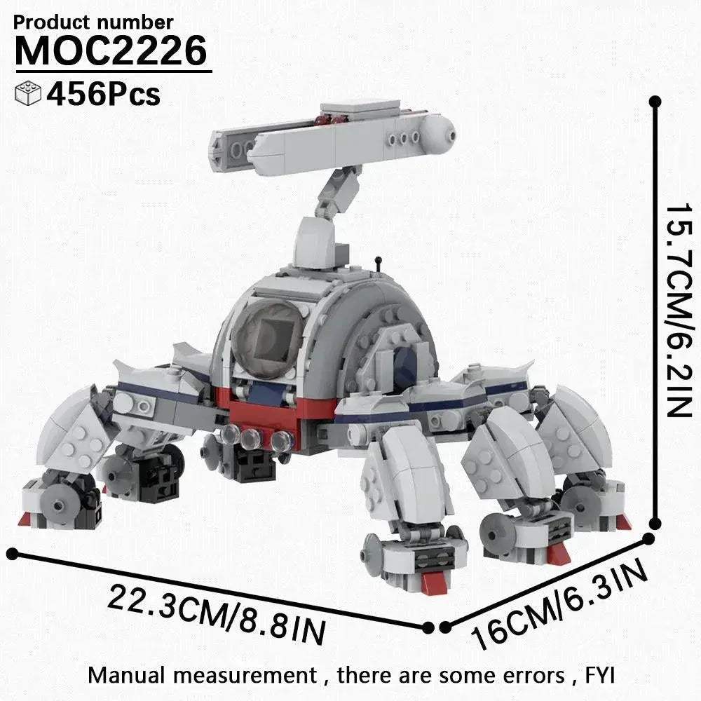 Space Wars Walking Machine Educational Building Blocks Set - ToylandEU